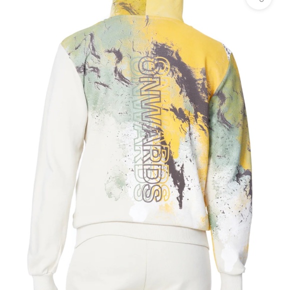 💥NWT ELEVEN PARIS | ABSTRACT AOP ZIP FRONT HOODIE + JOGGER | $115 set >55%OFF💥 - Picture 8 of 11